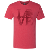 T-Shirts Vintage Red / Small LOVE First Order Men's Triblend T-Shirt