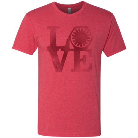T-Shirts Vintage Red / Small LOVE First Order Men's Triblend T-Shirt