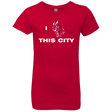 T-Shirts Red / YXS Love For The City Girls Premium T-Shirt
