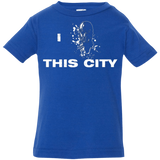 T-Shirts Royal / 6 Months Love For The City Infant Premium T-Shirt