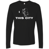 T-Shirts Black / Small Love For The City Men's Premium Long Sleeve