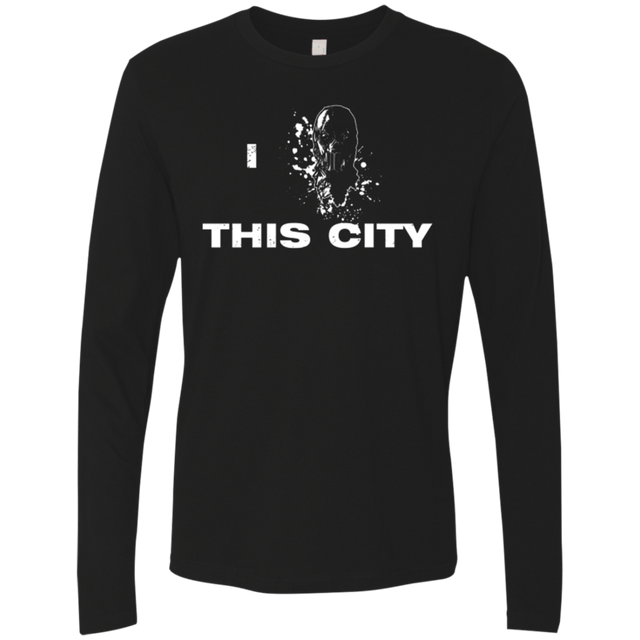 T-Shirts Black / Small Love For The City Men's Premium Long Sleeve