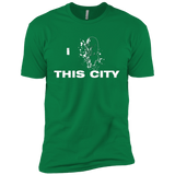 T-Shirts Kelly Green / X-Small Love For The City Men's Premium T-Shirt