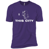 T-Shirts Purple / X-Small Love For The City Men's Premium T-Shirt
