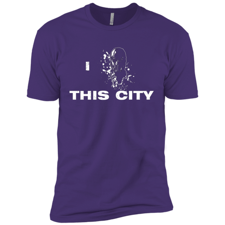 T-Shirts Purple / X-Small Love For The City Men's Premium T-Shirt