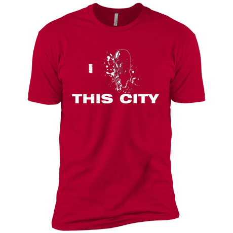 T-Shirts Red / X-Small Love For The City Men's Premium T-Shirt