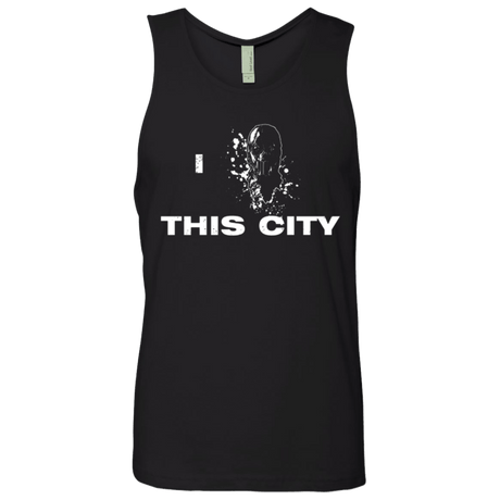 T-Shirts Black / Small Love For The City Men's Premium Tank Top