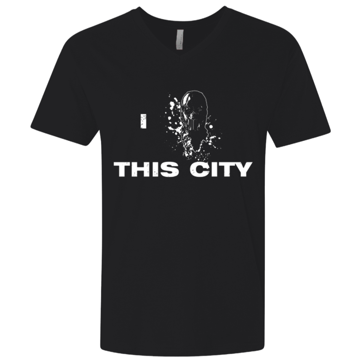 T-Shirts Black / X-Small Love For The City Men's Premium V-Neck