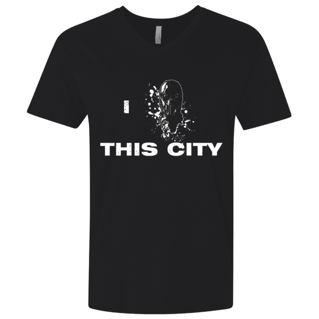 T-Shirts Black / X-Small Love For The City Men's Premium V-Neck