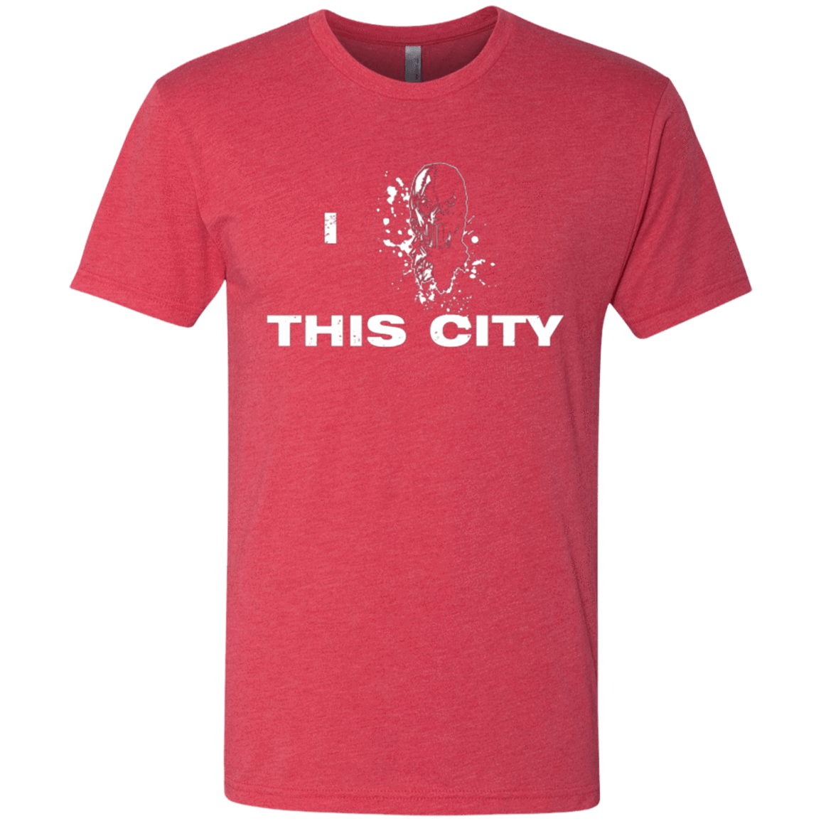 T-Shirts Vintage Red / Small Love For The City Men's Triblend T-Shirt
