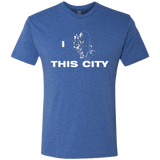 T-Shirts Vintage Royal / Small Love For The City Men's Triblend T-Shirt