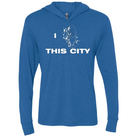 T-Shirts Vintage Royal / X-Small Love For The City Triblend Long Sleeve Hoodie Tee