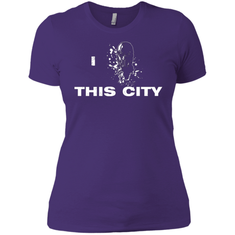 T-Shirts Purple / X-Small Love For The City Women's Premium T-Shirt