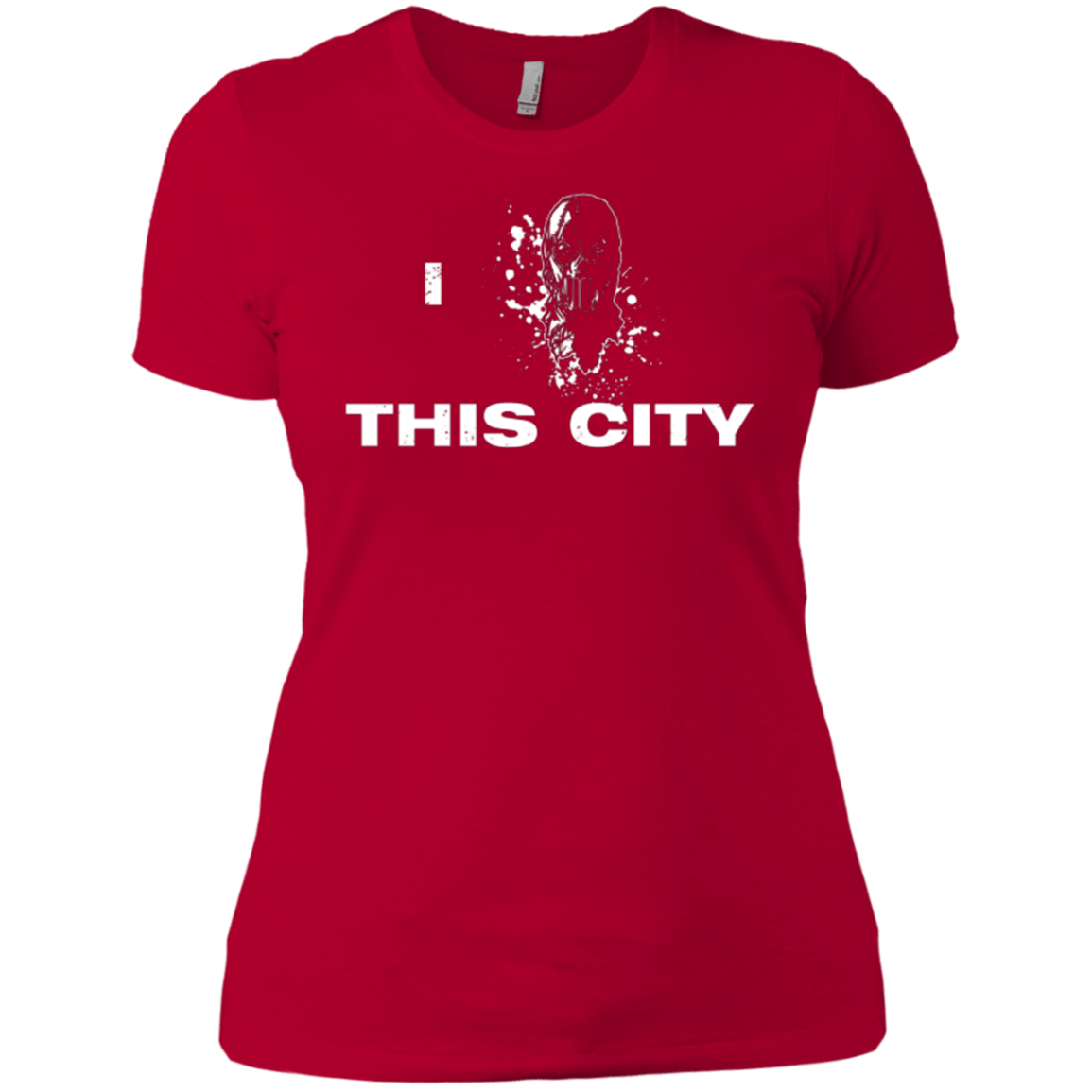 T-Shirts Red / X-Small Love For The City Women's Premium T-Shirt