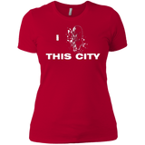T-Shirts Red / X-Small Love For The City Women's Premium T-Shirt