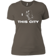 T-Shirts Warm Grey / X-Small Love For The City Women's Premium T-Shirt