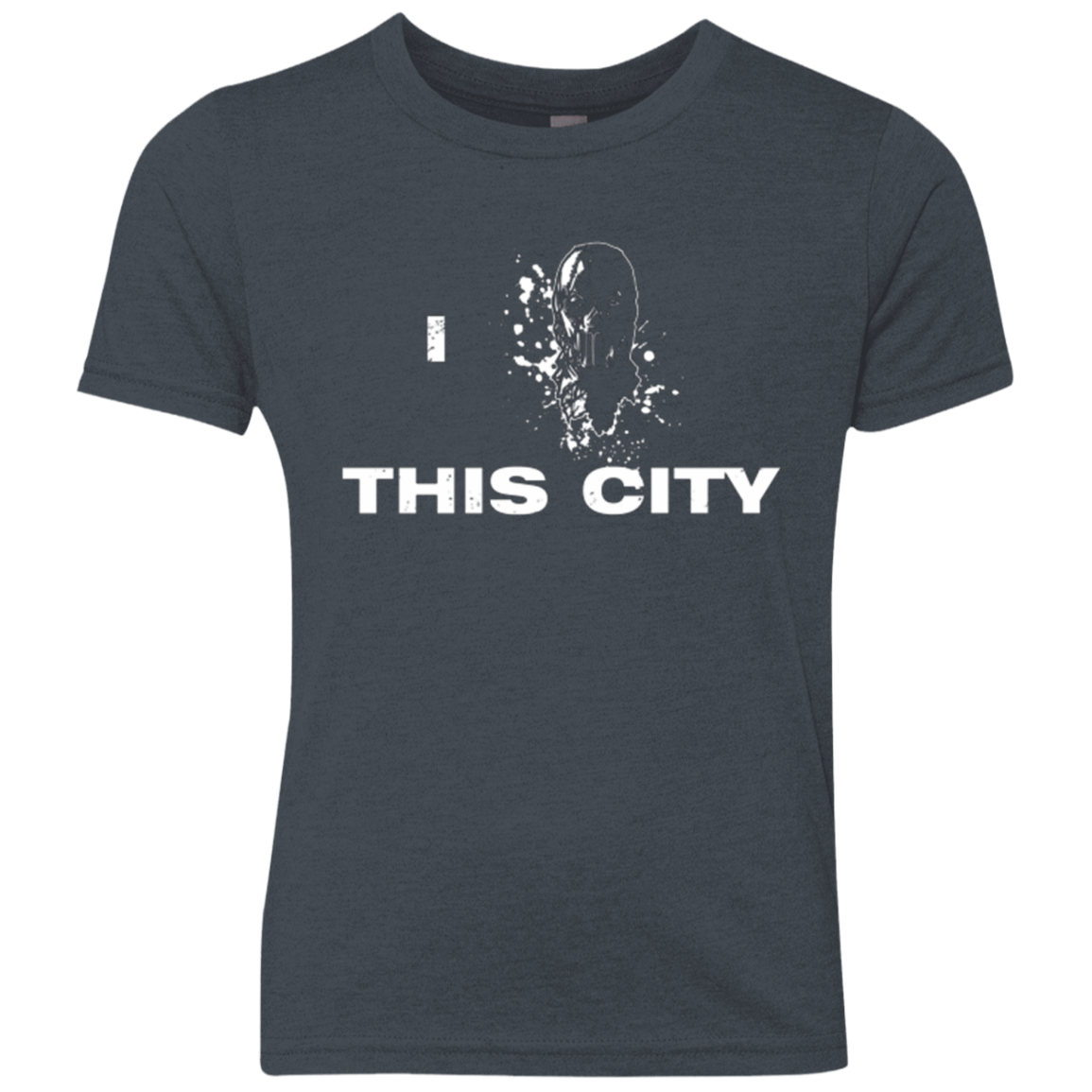 T-Shirts Vintage Navy / YXS Love For The City Youth Triblend T-Shirt