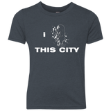 T-Shirts Vintage Navy / YXS Love For The City Youth Triblend T-Shirt