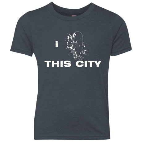 T-Shirts Vintage Navy / YXS Love For The City Youth Triblend T-Shirt