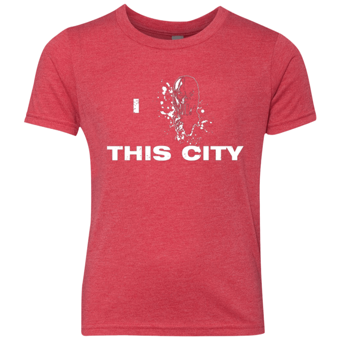 T-Shirts Vintage Red / YXS Love For The City Youth Triblend T-Shirt