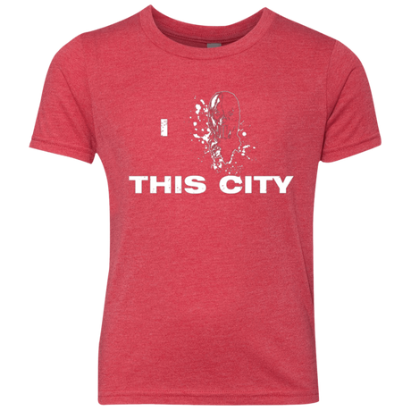 T-Shirts Vintage Red / YXS Love For The City Youth Triblend T-Shirt