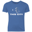 T-Shirts Vintage Royal / YXS Love For The City Youth Triblend T-Shirt