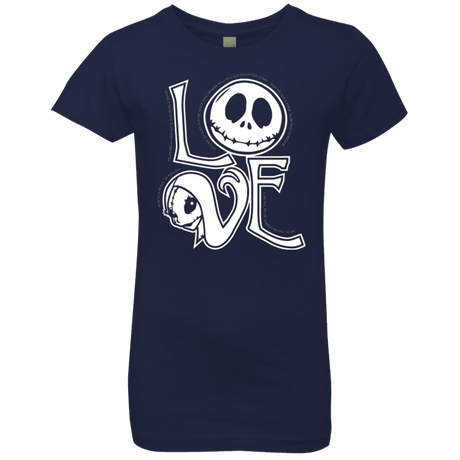 T-Shirts Midnight Navy / YXS Love Girls Premium T-Shirt