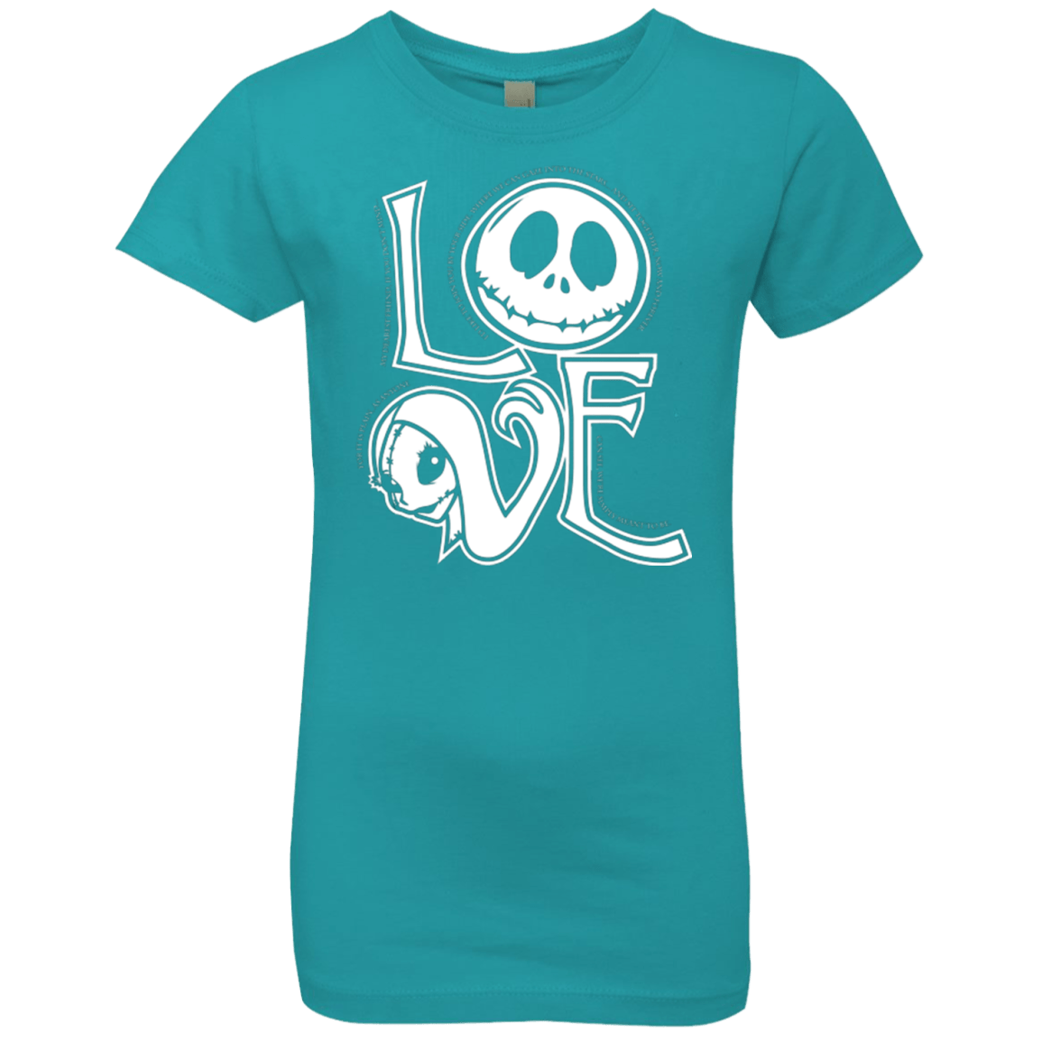 T-Shirts Tahiti Blue / YXS Love Girls Premium T-Shirt