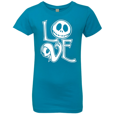 T-Shirts Turquoise / YXS Love Girls Premium T-Shirt