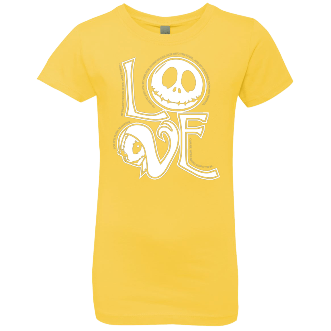 T-Shirts Vibrant Yellow / YXS Love Girls Premium T-Shirt