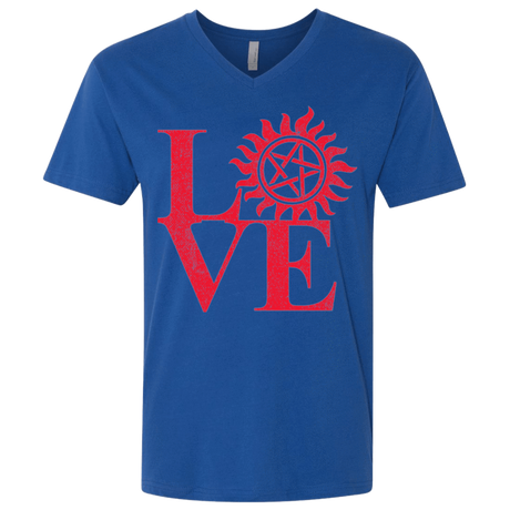 T-Shirts Royal / X-Small Love Hunting Men's Premium V-Neck