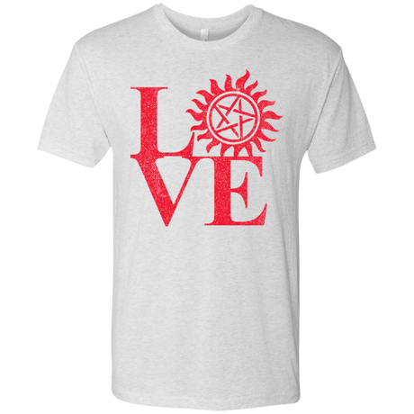 T-Shirts Heather White / Small Love Hunting Men's Triblend T-Shirt