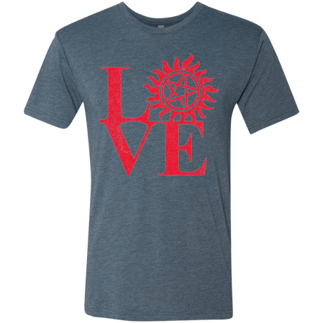 T-Shirts Indigo / Small Love Hunting Men's Triblend T-Shirt