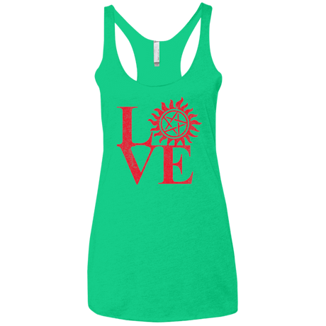 T-Shirts Envy / X-Small Love Hunting Women's Triblend Racerback Tank