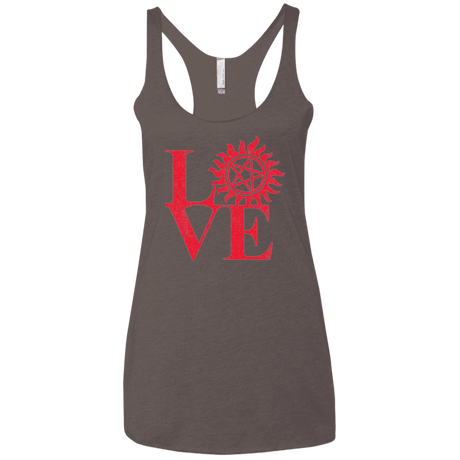 T-Shirts Macchiato / X-Small Love Hunting Women's Triblend Racerback Tank