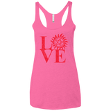 Love Hunting Women's Triblend Racerback Tank