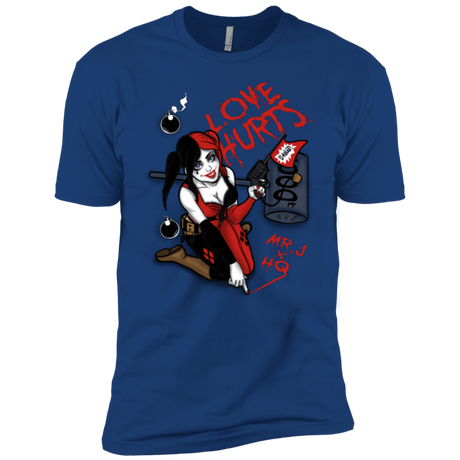 T-Shirts Royal / YXS Love Hurts Boys Premium T-Shirt