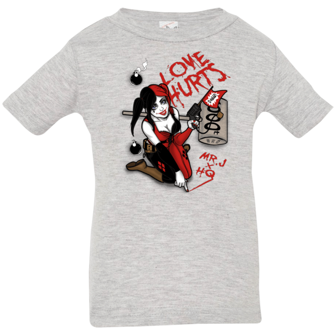 T-Shirts Heather / 6 Months Love Hurts Infant Premium T-Shirt