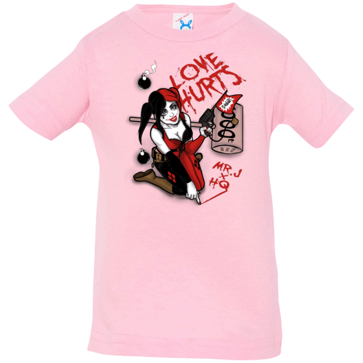 T-Shirts Pink / 6 Months Love Hurts Infant Premium T-Shirt