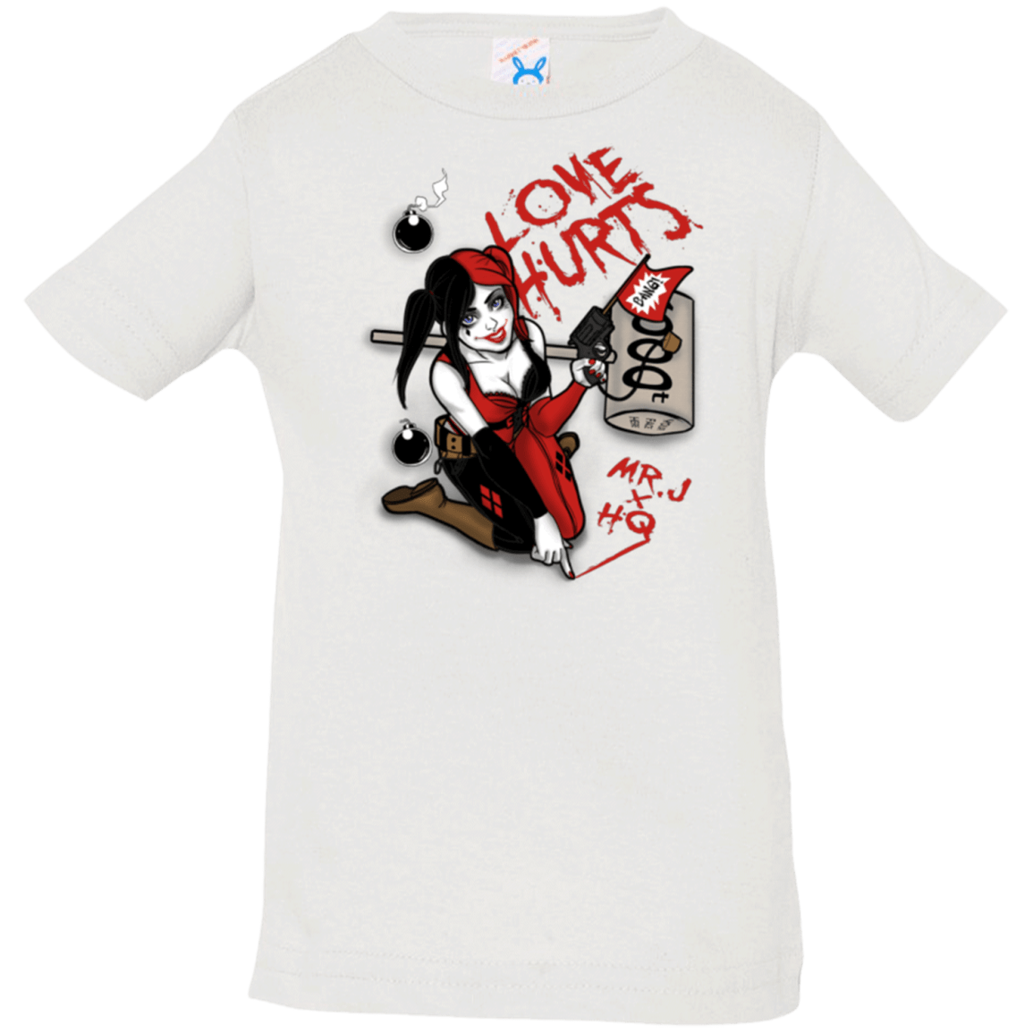 T-Shirts White / 6 Months Love Hurts Infant Premium T-Shirt