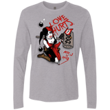 T-Shirts Heather Grey / Small Love Hurts Men's Premium Long Sleeve