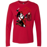 T-Shirts Red / Small Love Hurts Men's Premium Long Sleeve
