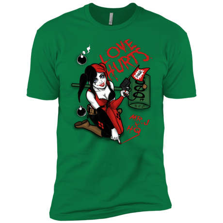 T-Shirts Kelly Green / X-Small Love Hurts Men's Premium T-Shirt