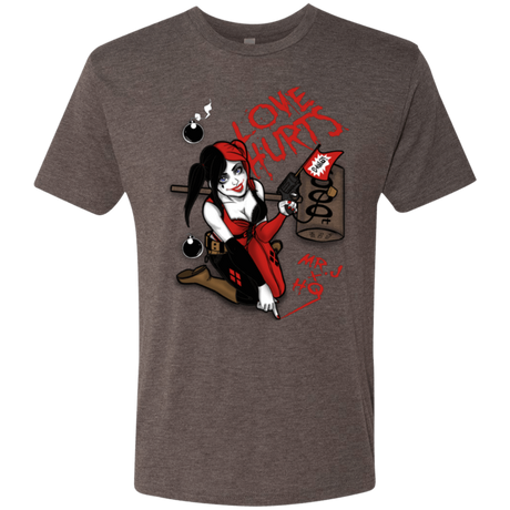 T-Shirts Macchiato / Small Love Hurts Men's Triblend T-Shirt