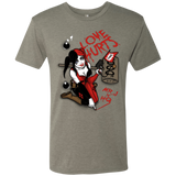 T-Shirts Venetian Grey / Small Love Hurts Men's Triblend T-Shirt
