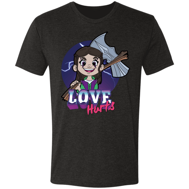 T-Shirts Vintage Black / S Love Hurts Men's Triblend T-Shirt