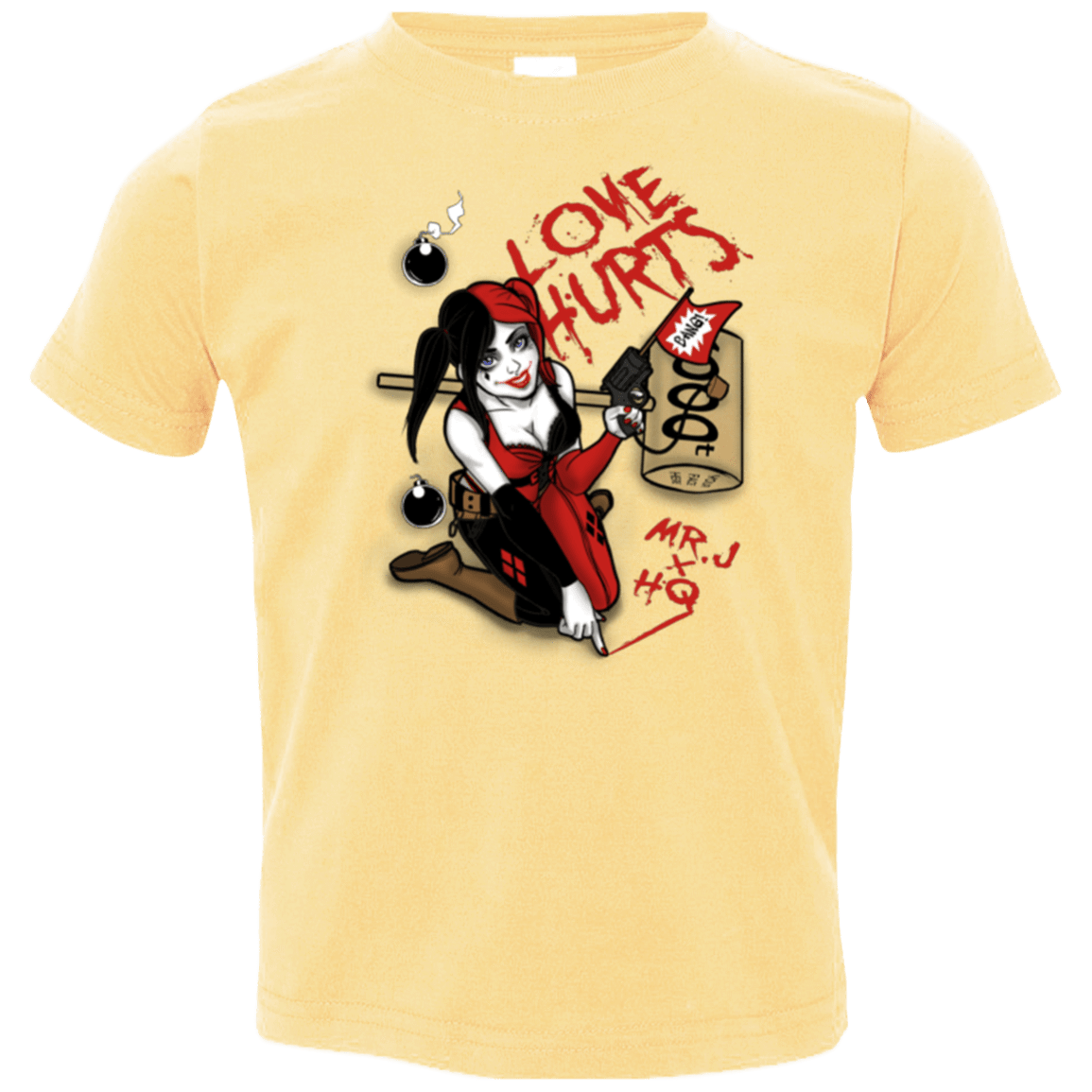 T-Shirts Butter / 2T Love Hurts Toddler Premium T-Shirt
