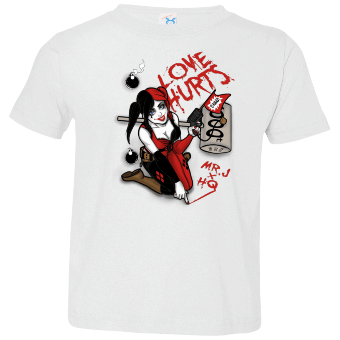 T-Shirts White / 2T Love Hurts Toddler Premium T-Shirt