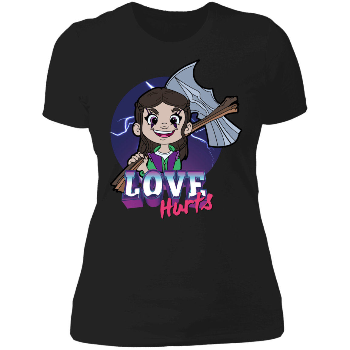 T-Shirts Black / X-Small Love Hurts Women's Premium T-Shirt