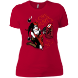 T-Shirts Red / X-Small Love Hurts Women's Premium T-Shirt